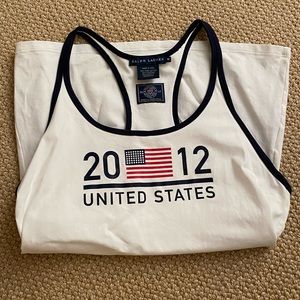 Ralph Lauren official Olympic racer back tank